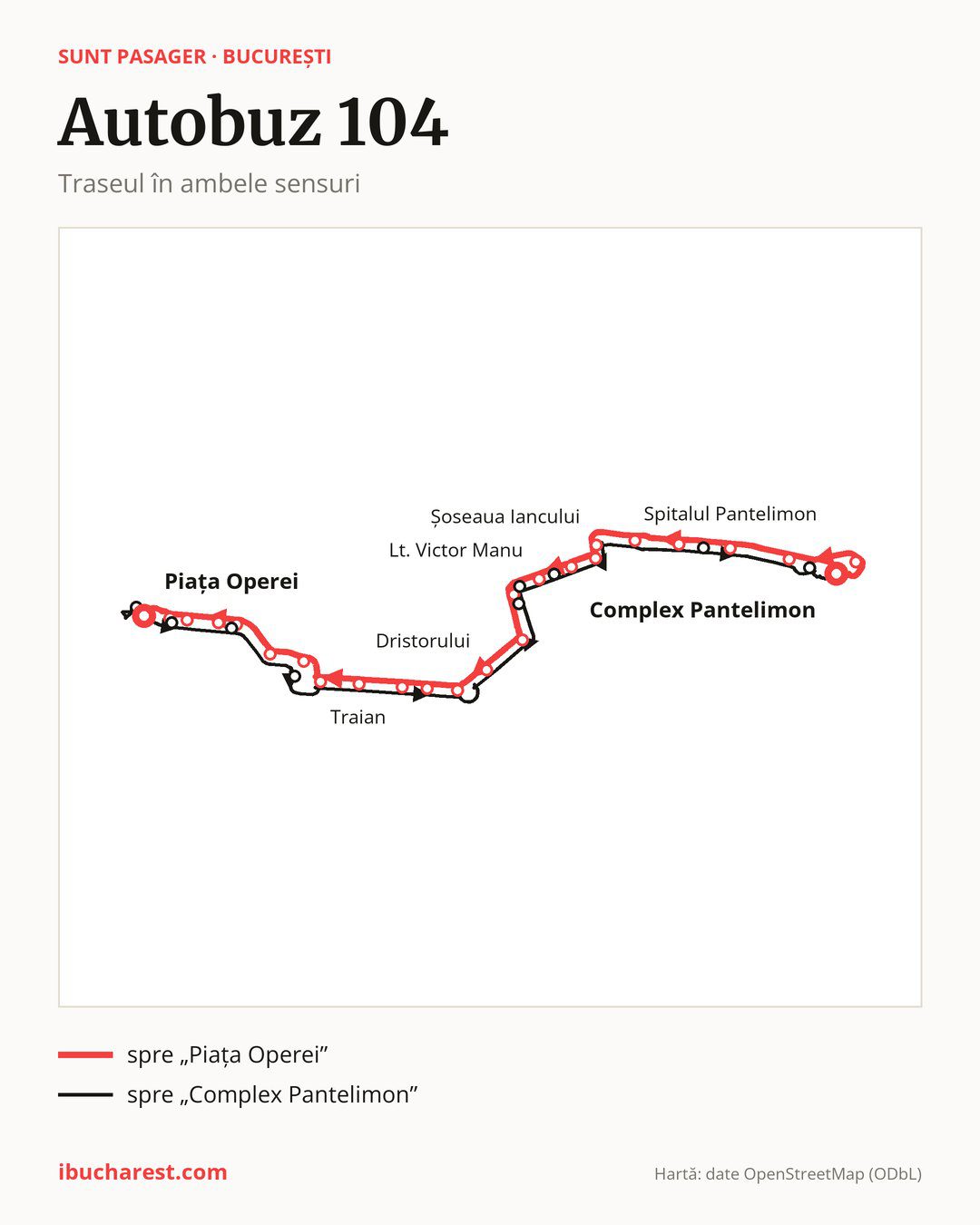 Autobuzul 104 în București