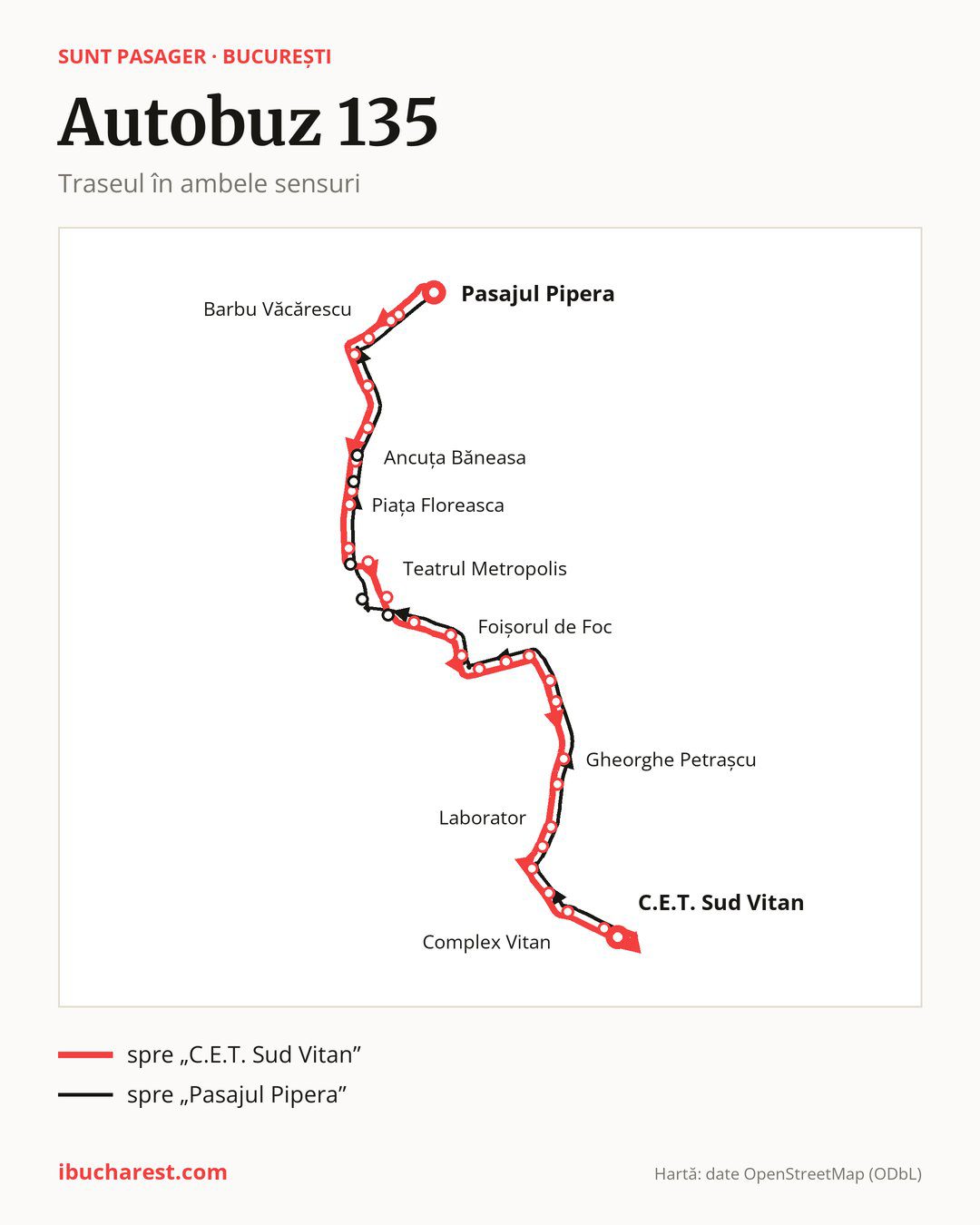 Autobuzul 135 în București