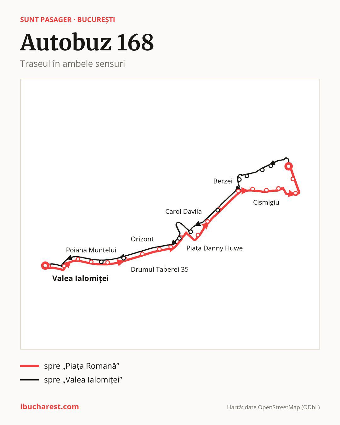 Autobuzul 168 în București