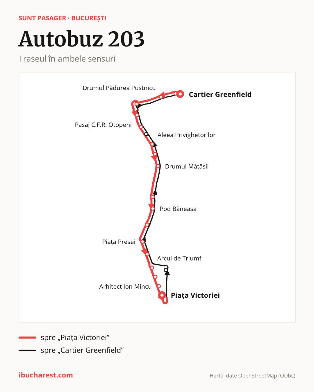 Autobuzul 203 în București