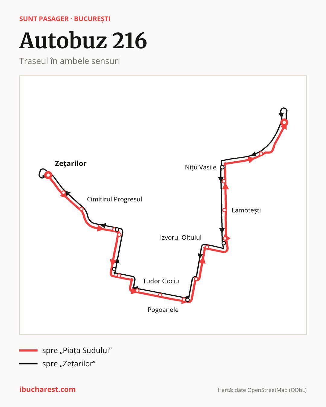Autobuzul 216 în București