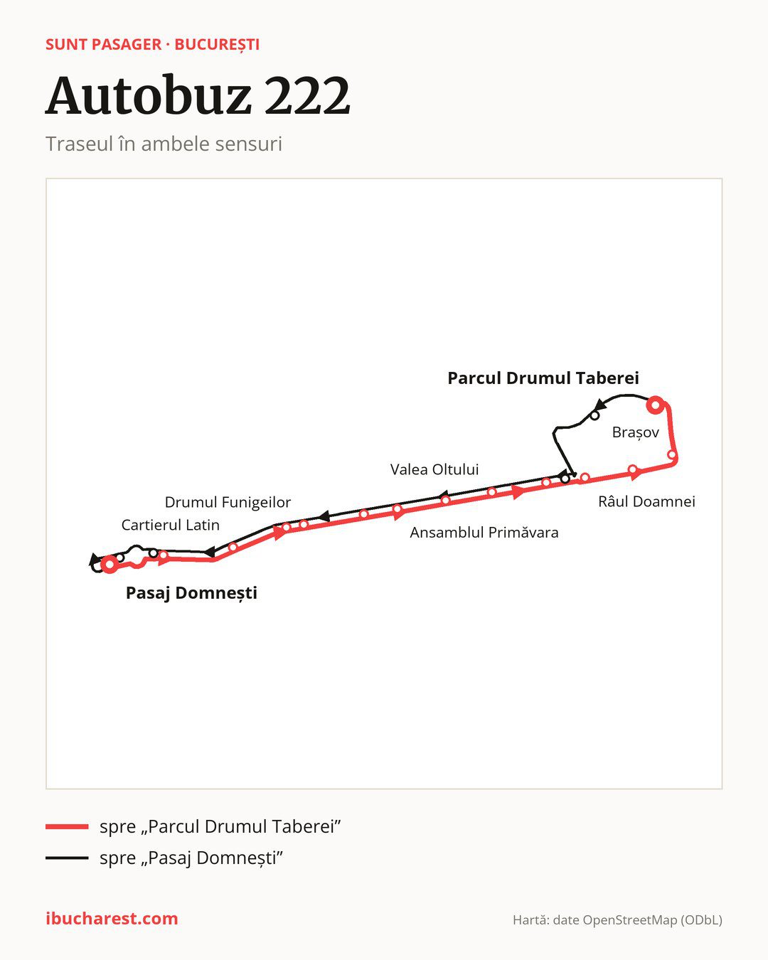 Autobuzul 222 în București