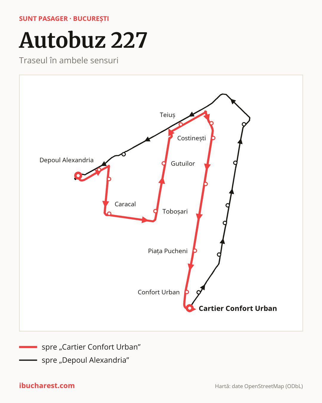 Autobuzul 227 în București