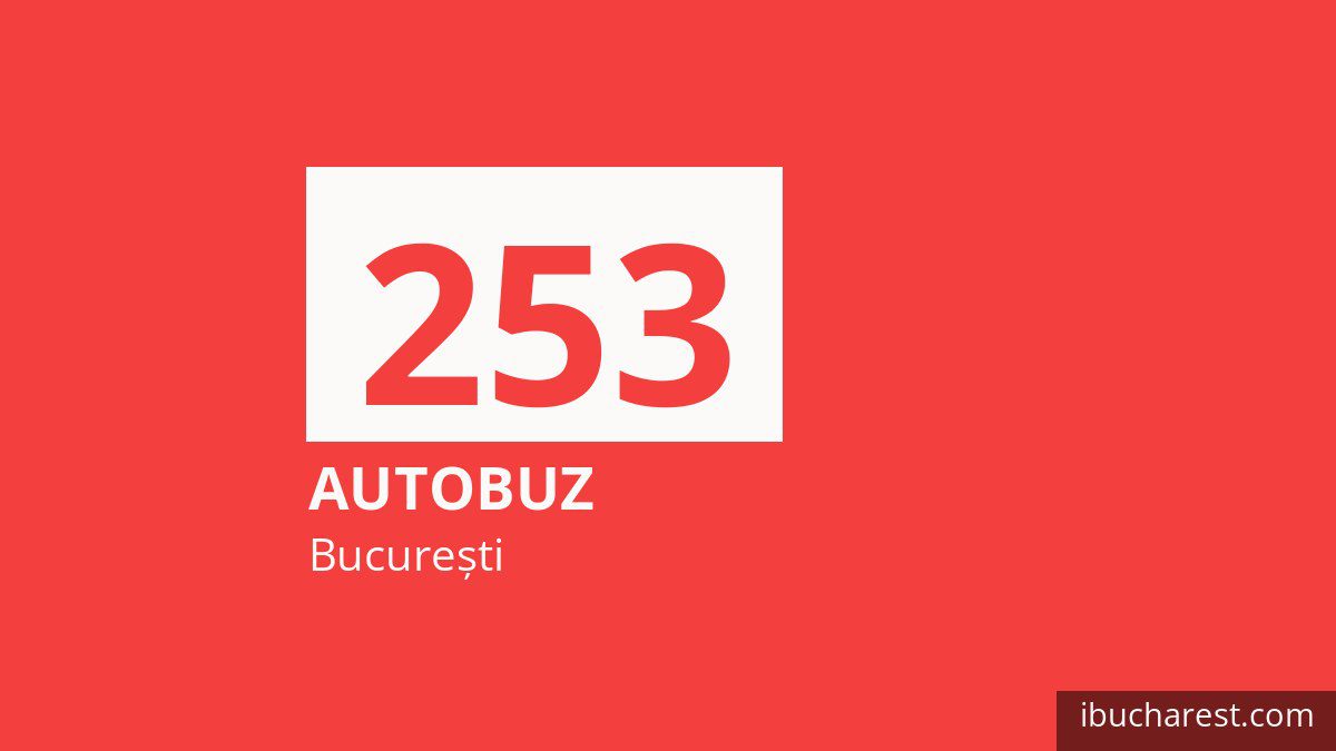 Autobuzul 253 în București