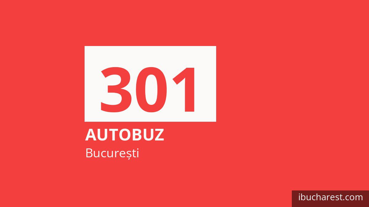 Autobuzul 301 în București