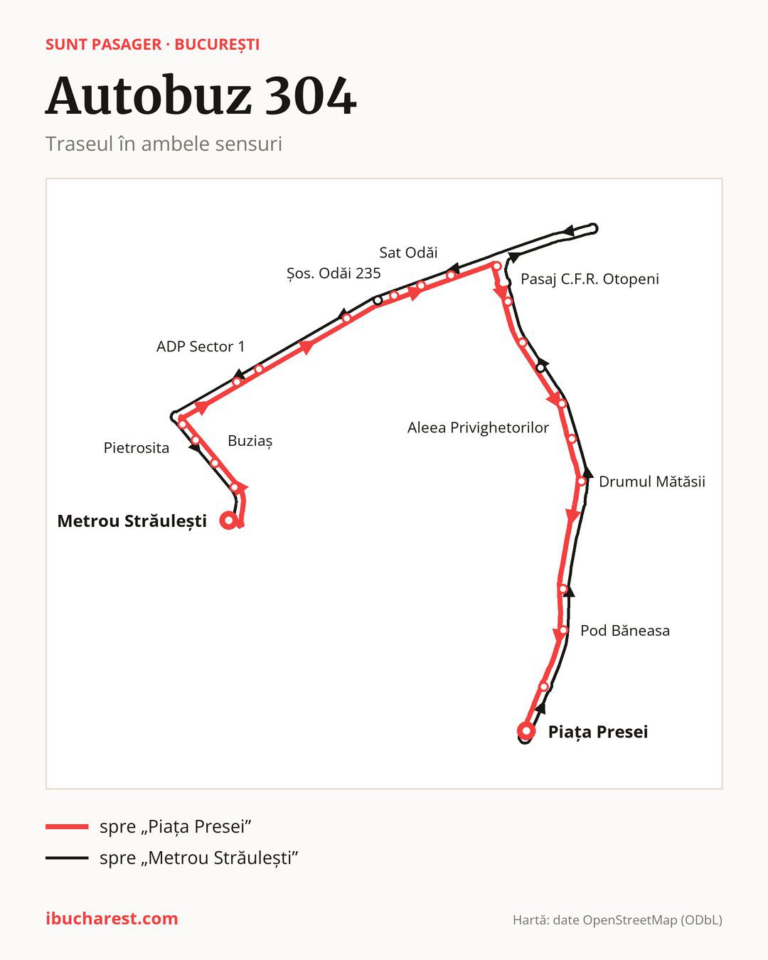 Autobuzul 304 în București