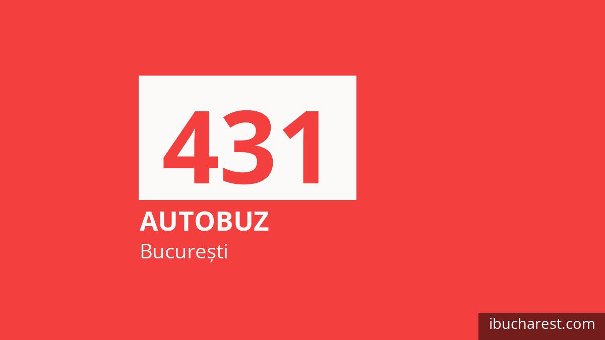 Autobuzul 431 în București