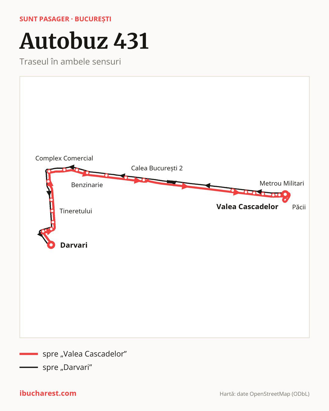 Autobuzul 431 în București