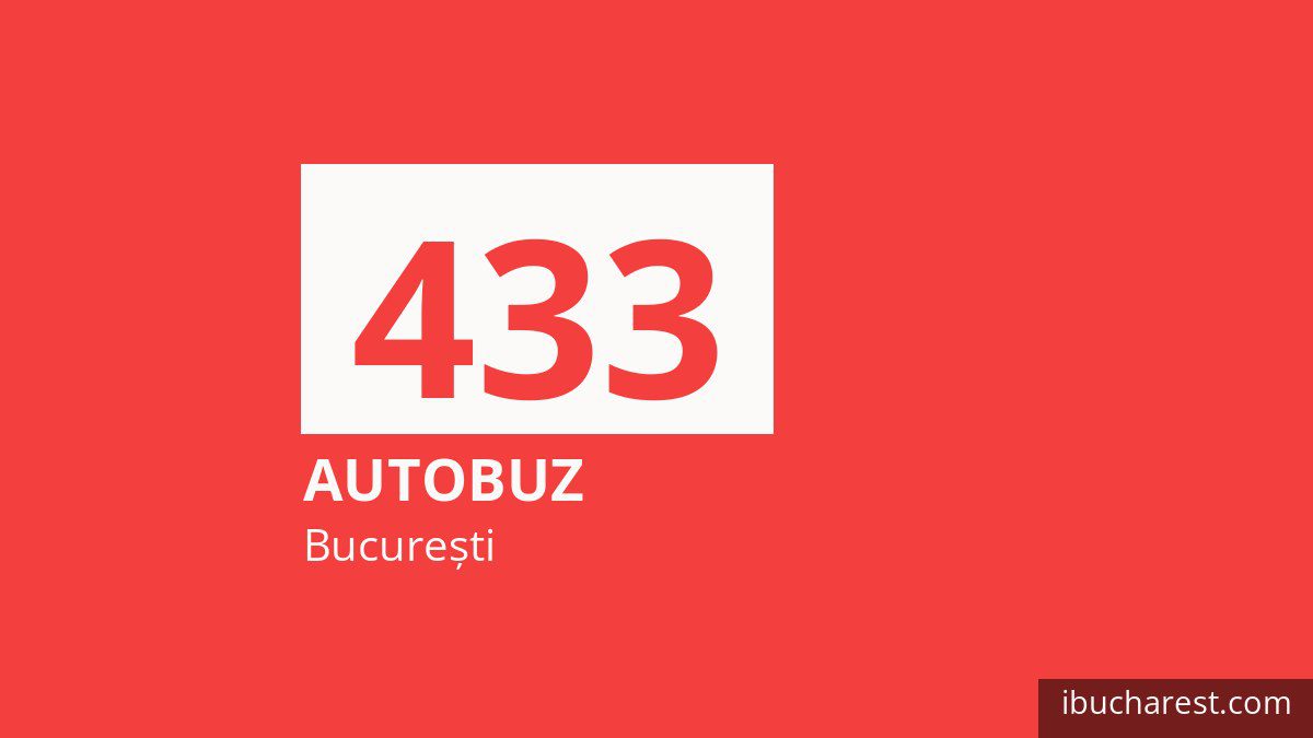 Autobuzul 433 în București