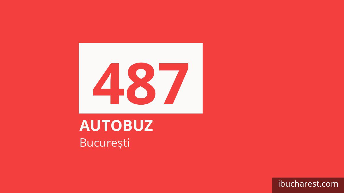Autobuzul 487 în București