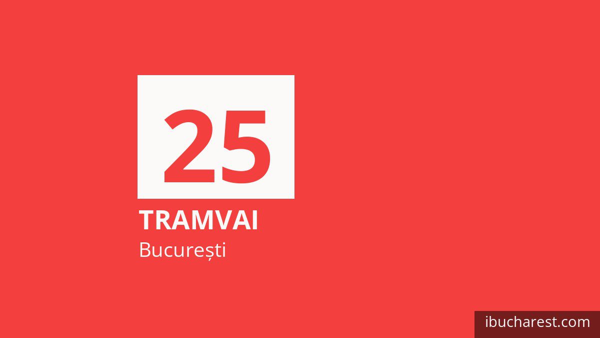 Tramvaiul 25 în București