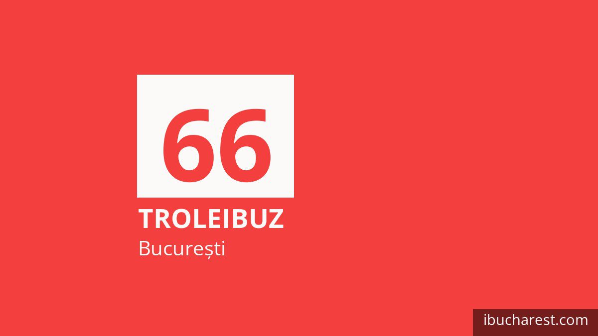 Troleibuzul 66 în București